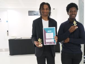 Award winners after the ceremony