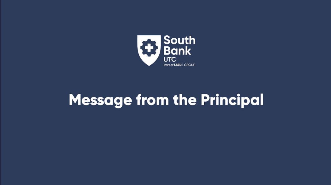 message from the principal - SBUSixth